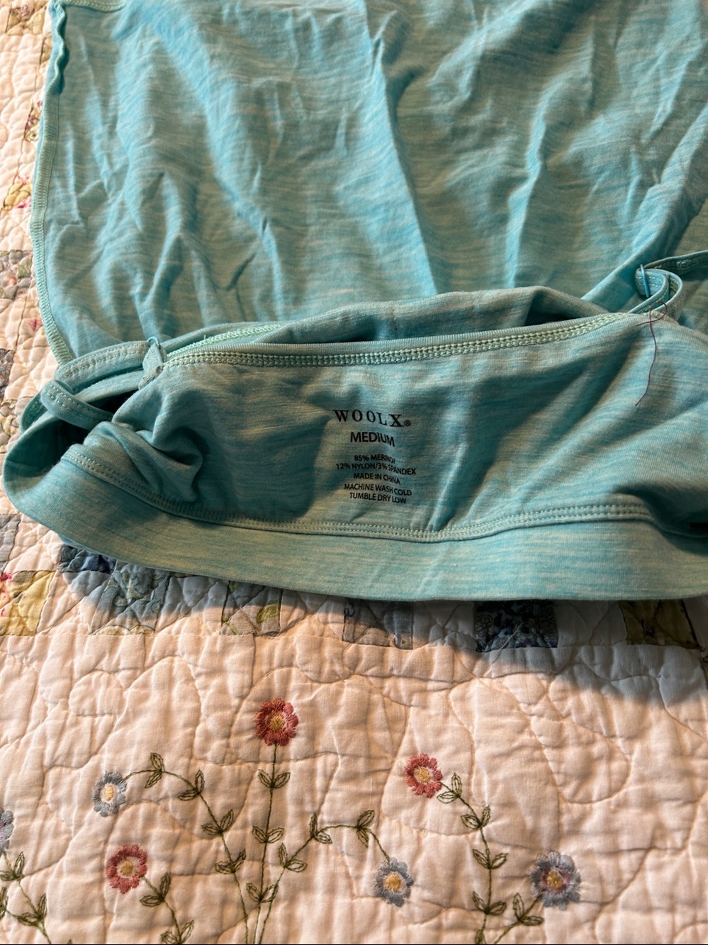 WoolX camisole w built in bra - Picture 5 of 6